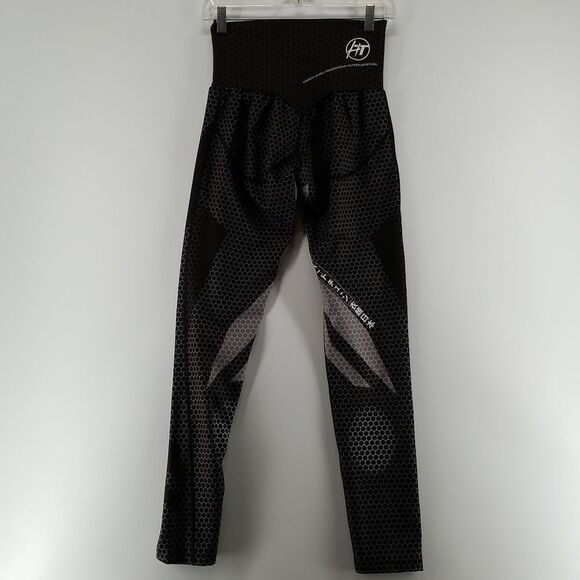 Hardtuned Racewear International Booty Leggings Womens Size Medium High Waisted - Picture 5 of 8